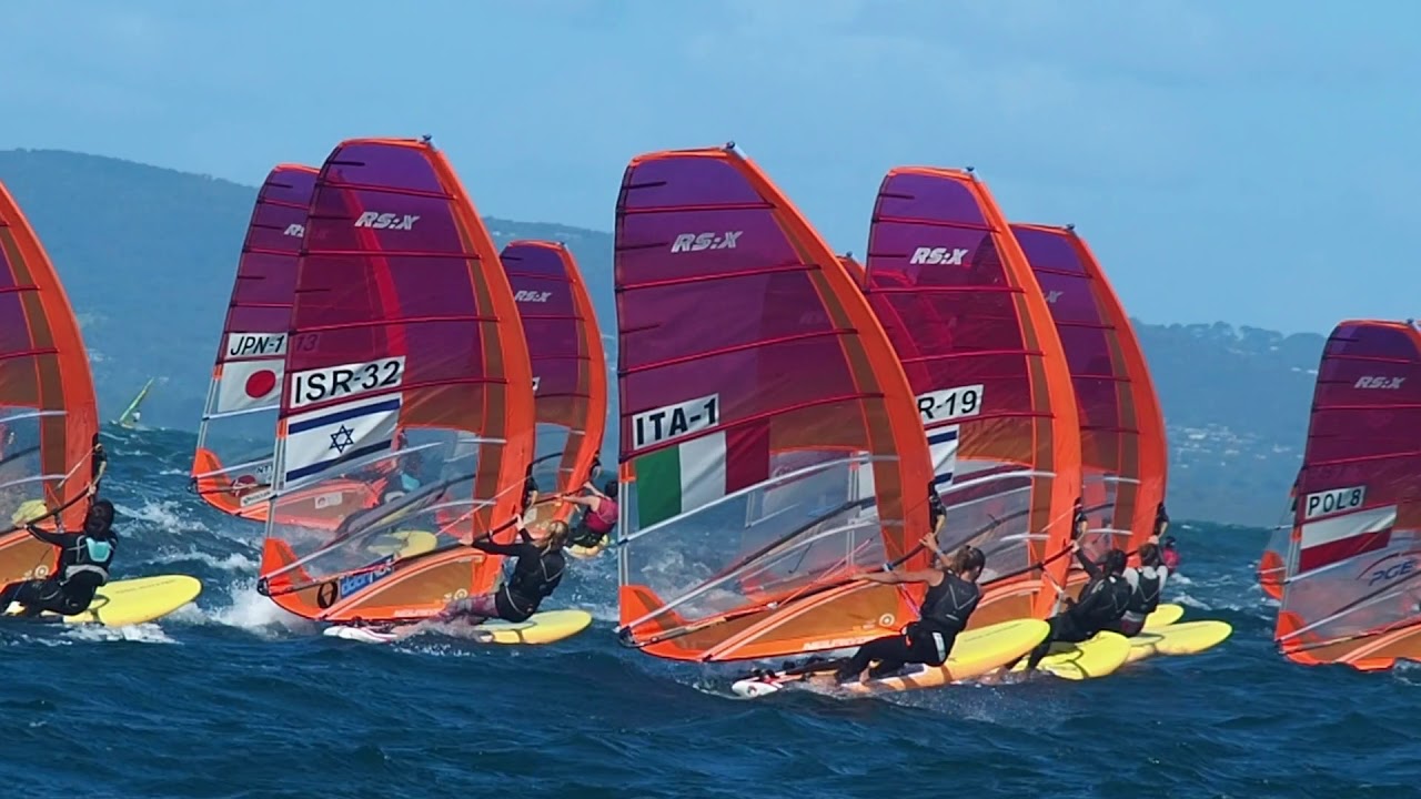 RS:X World Champs - Day 2 Thrills and Spills