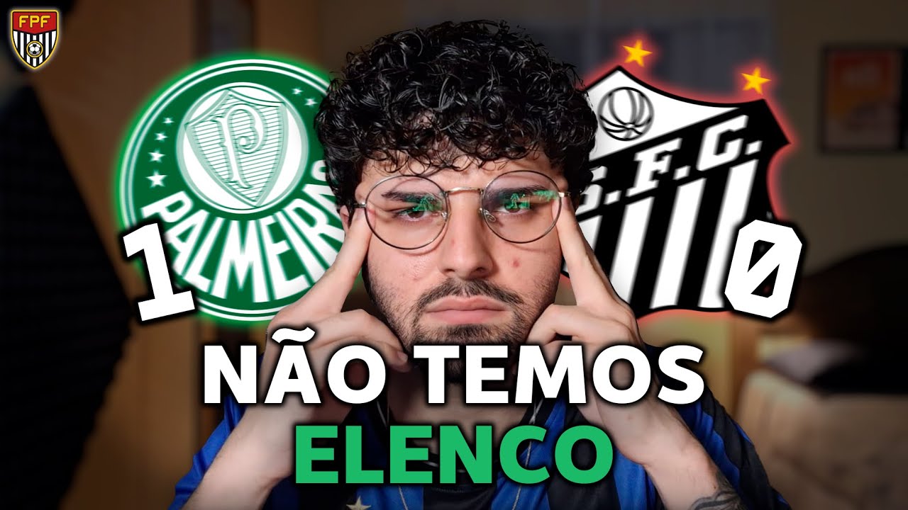 Palmeiras 1x0 Santos - DEU SONO