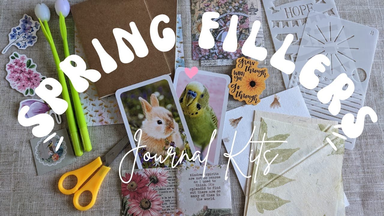 🌼 SPRING JOURNAL  KITS for Girls 10-14 | Operation Christmas Child Fillers