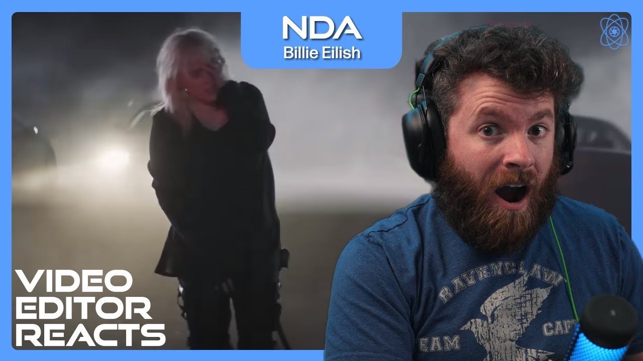 Video Editor Reacts to Billie Eilish - NDA