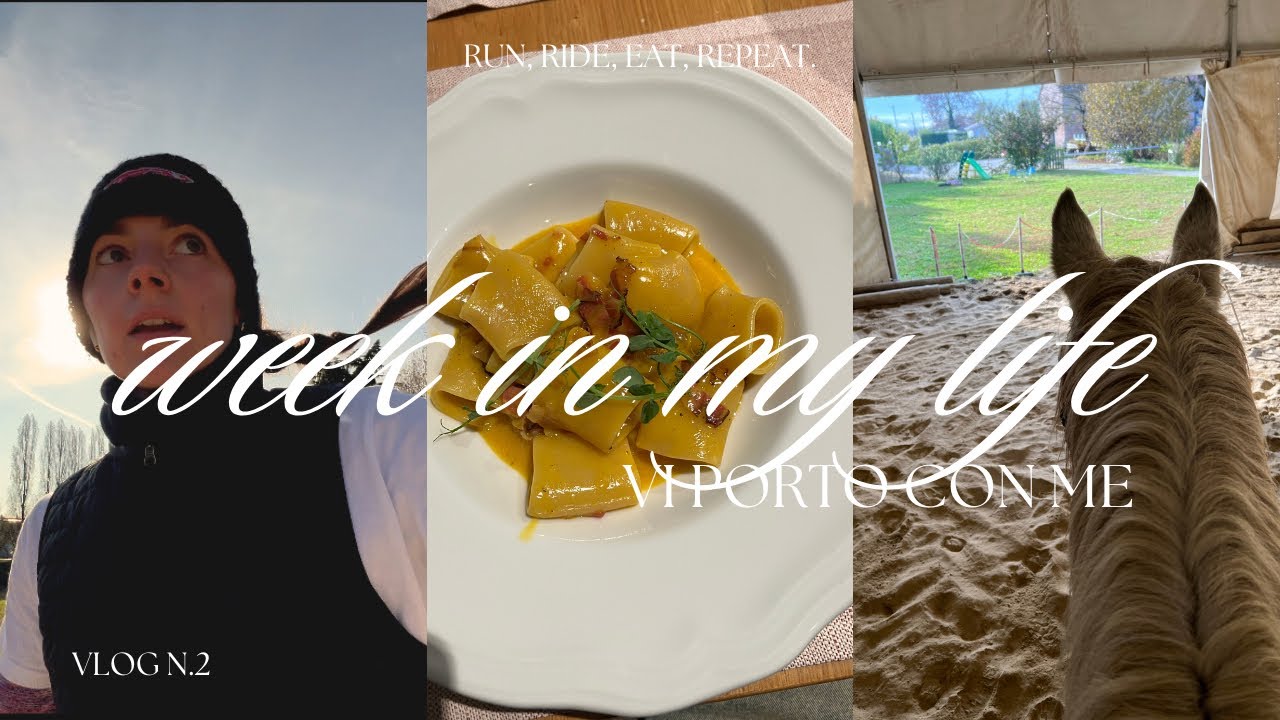 Week in my life as an equestrian rider | vlog