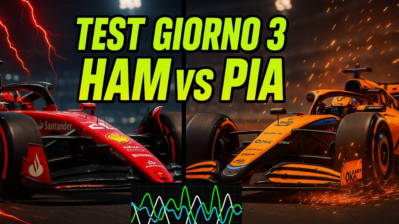 TEST GIORNO 3: È GIA SFIDA PASSO GARA ALL'ULTIMA GOCCIA-KW⚡MERCEDES SI SVEGLIA! #F1