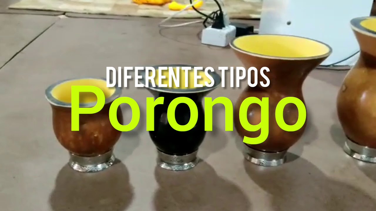 Uma cuia única - Diferentes tipos de porongo