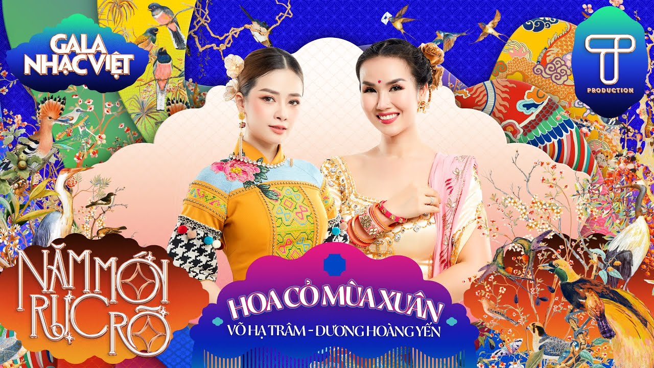 Hoa Cỏ Mùa Xuân - Võ Hạ Trâm & Dương Hoàng Yến | Gala Nhạc Việt Tết 2024