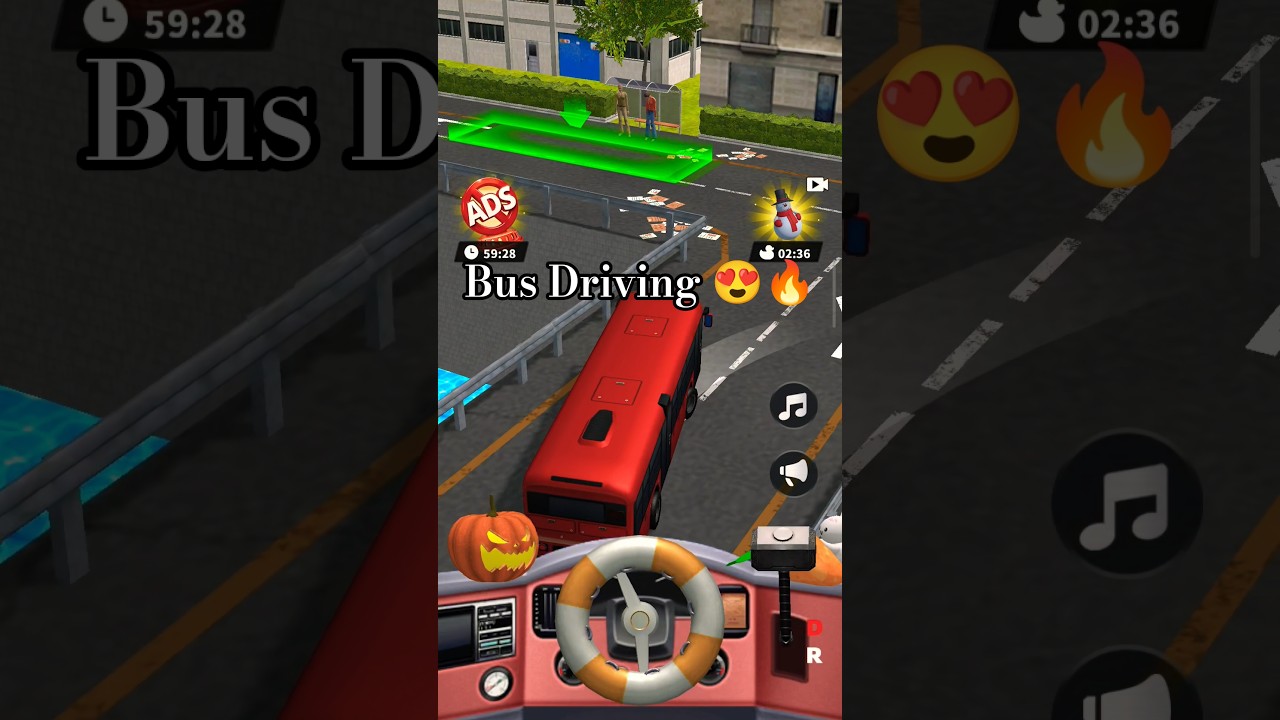 bus Driving game vehicle masters simulator 3D game 