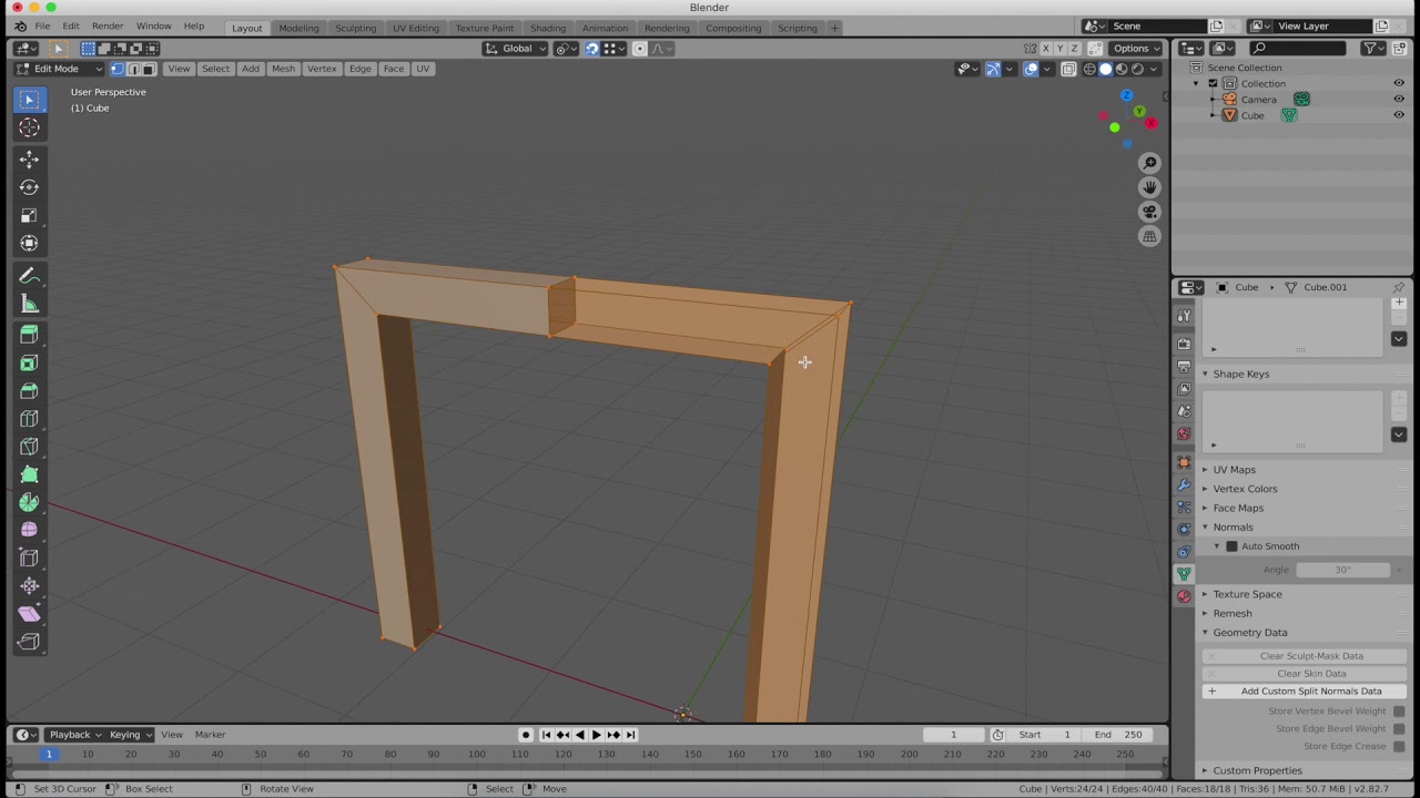Blender #34 - Ricalcolare le normali