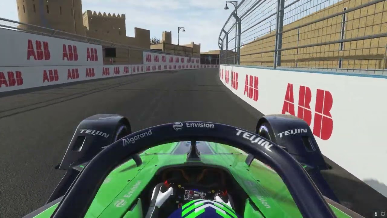 DIRIYAH E-PRIX ONBOARD LAP (Riyadh Street Circuit) - ABB Formula E