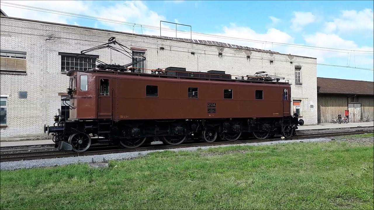 SBB Historic Depot Olten: Fitnessfahrten 09.10.2021 Be 4/7 