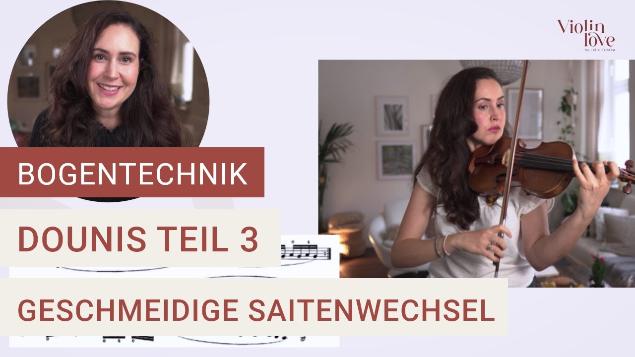 Geschmeidige Saitenwechsel | Bogentechnik