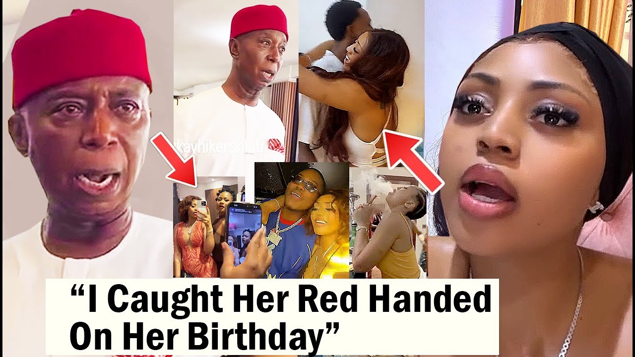 Regina Daniels In SHOCK As Ned Nwoko &euro;xposĕs What He Caught Her Doing On Her Birthday