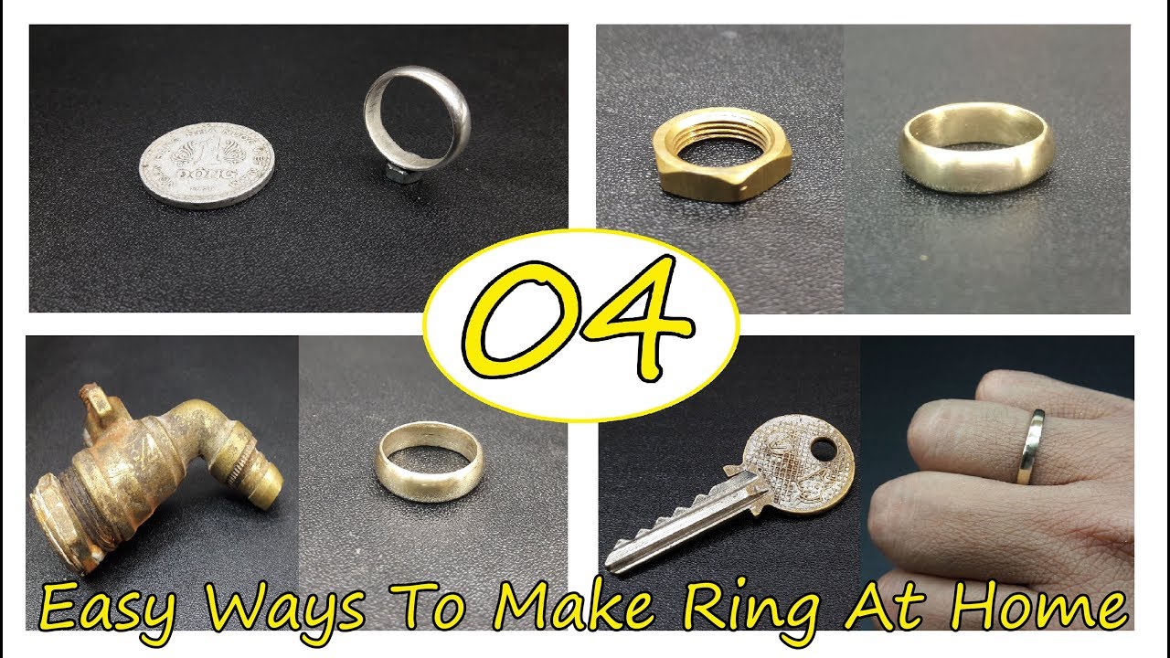 04 Easy Ways To Make Ring At Home