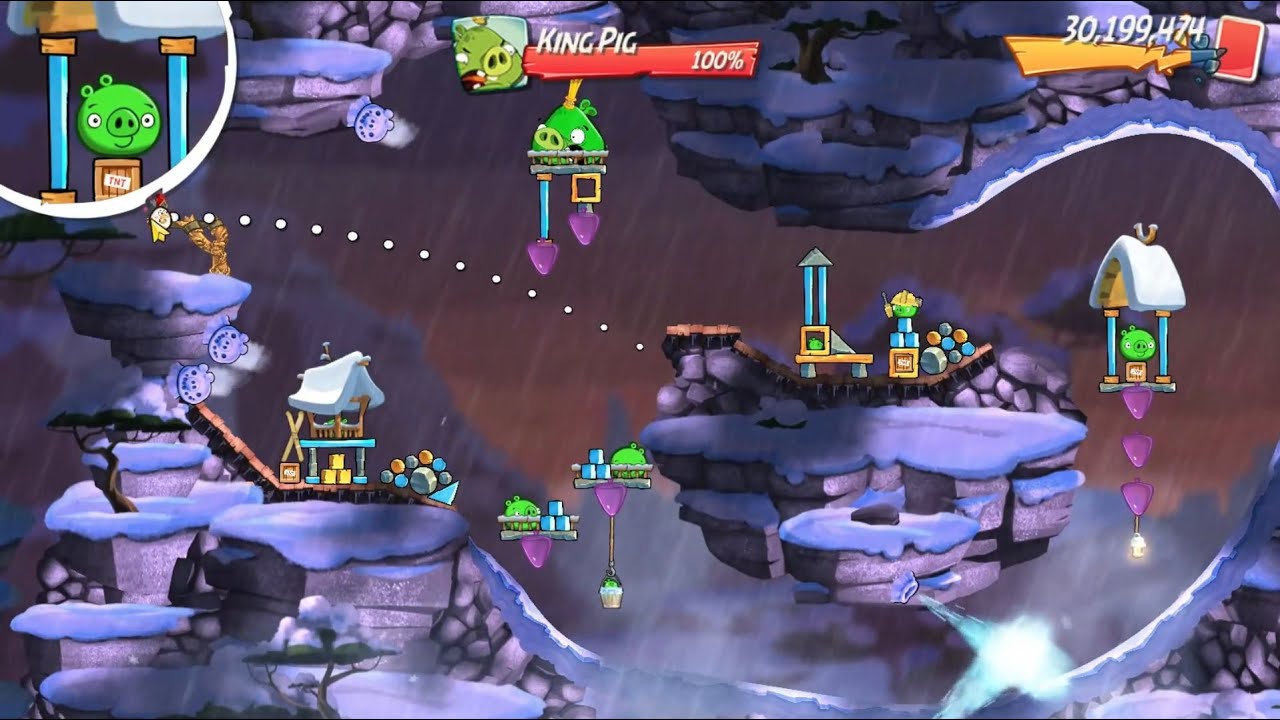 Level 1240 – Beating Pig Boss In Angry Birds 2! | Epic Walkthrough
