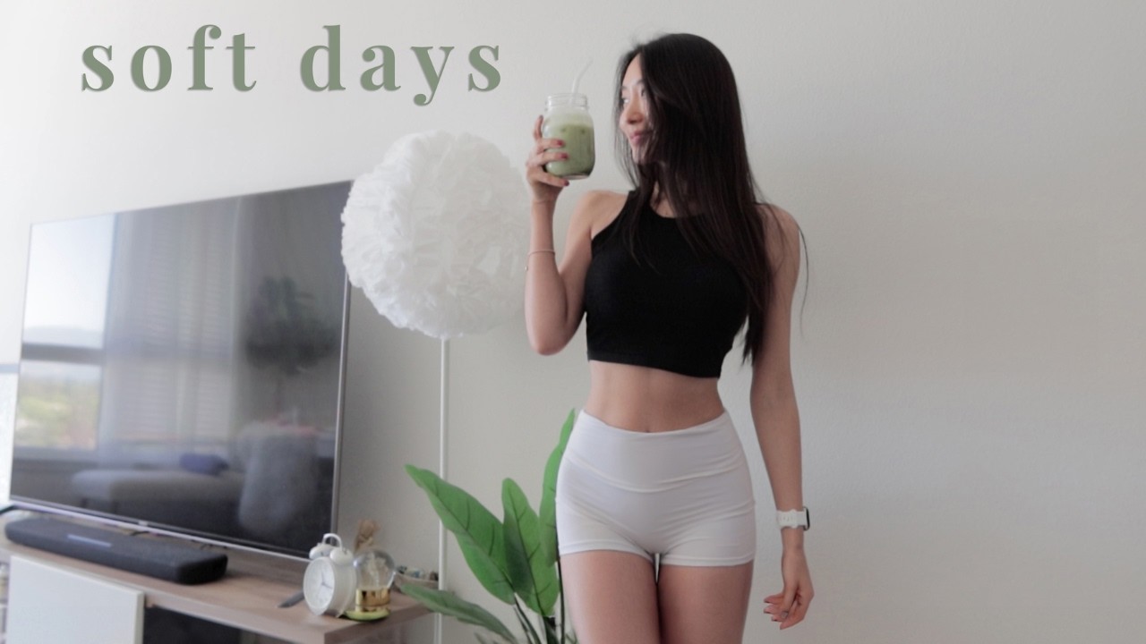 A Week in My Life | matcha mornings, workouts, sunset yoga & cozy home days