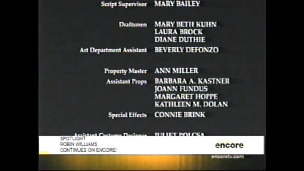 Cadillac Man (1990) End Credits (Encore 2011)