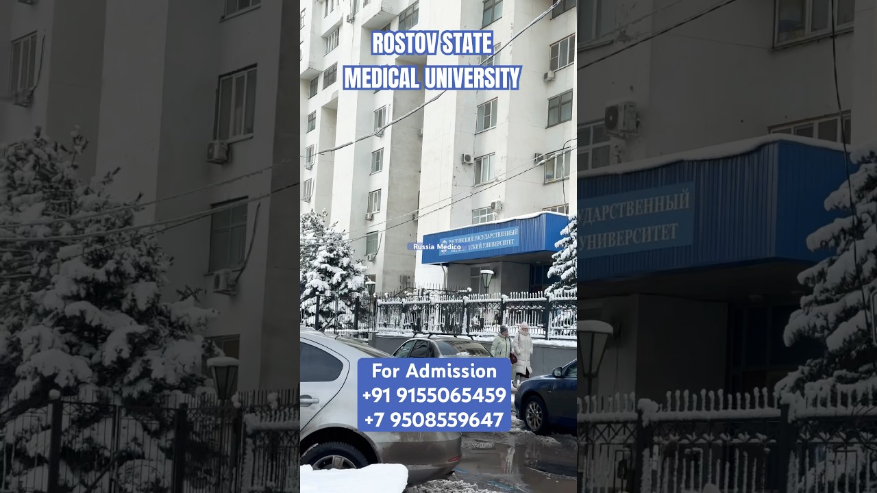 STUDY MEDICINE IN ROSTOV STATE MEDICAL UNIVERSITY RUSSIA #MBBSRUSSIA #ростгму #medico #rostovmbbs