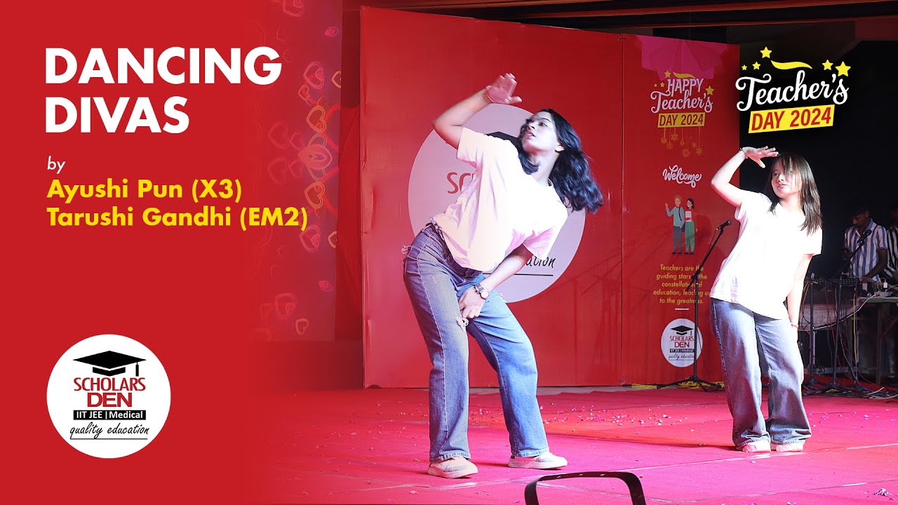 💃 Dancing Divas Drove All Crazy | Dance Performance by SDites on Teachers' Day 2024 | Scholars Den