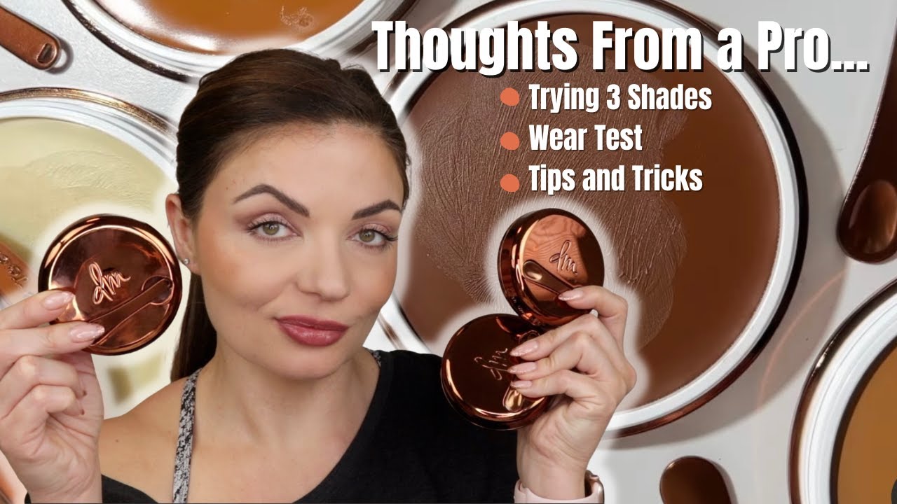 YUMMY SKIN BLURRING BALM POWDER | Universal, 3 and 6 from Danessa Myricks on my 40 year old face!