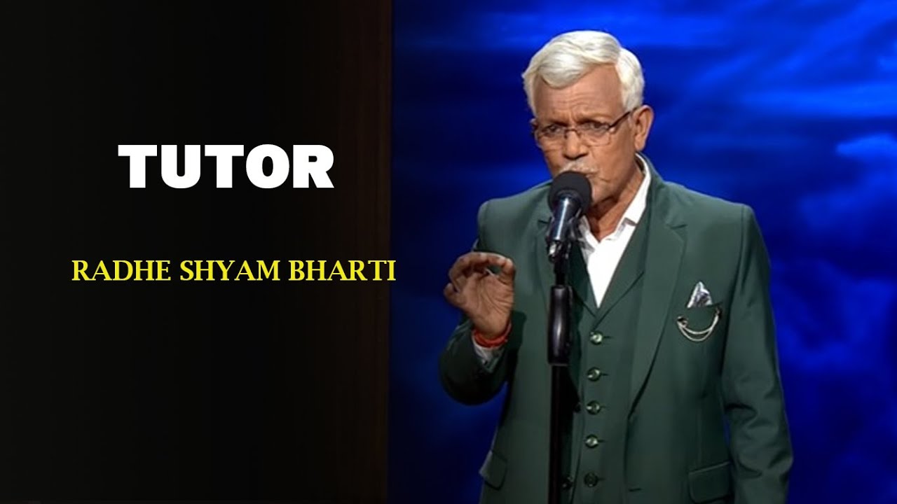 Tutor | Radhe Shyam Bharti | India's Laughter Champion