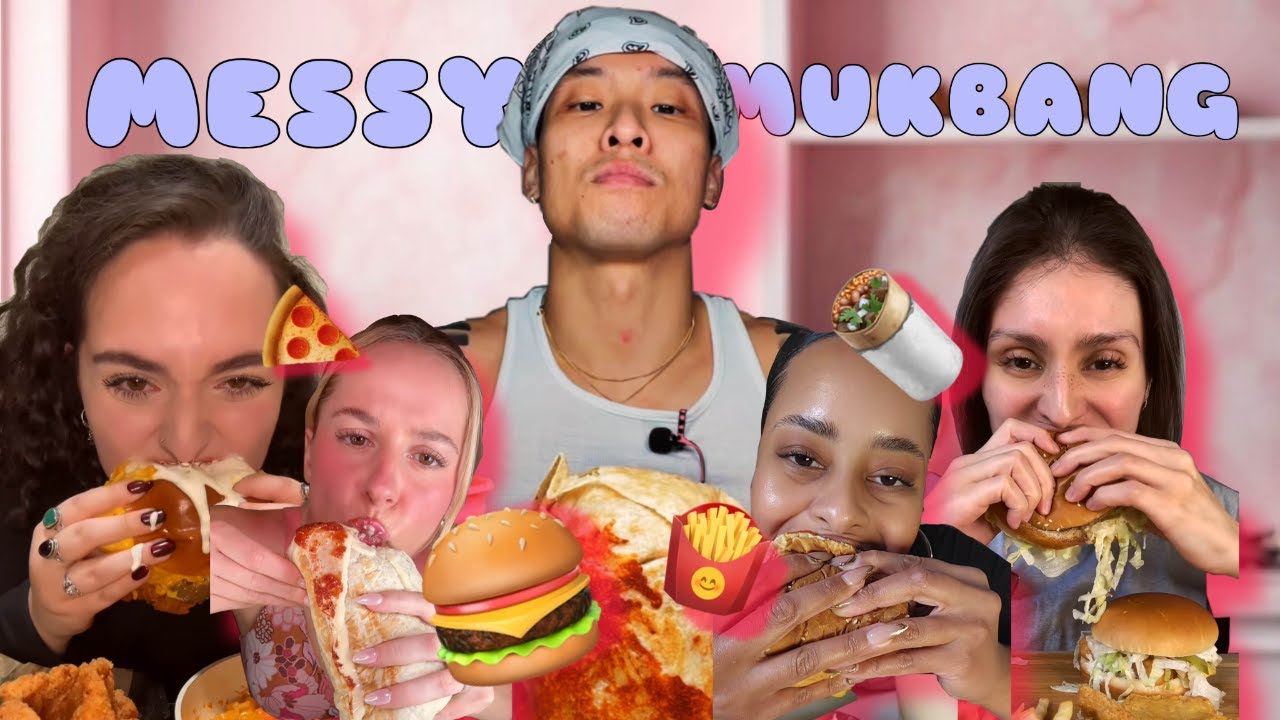 All Of The Best Messy Mukbangs!!🍔🍟🍗