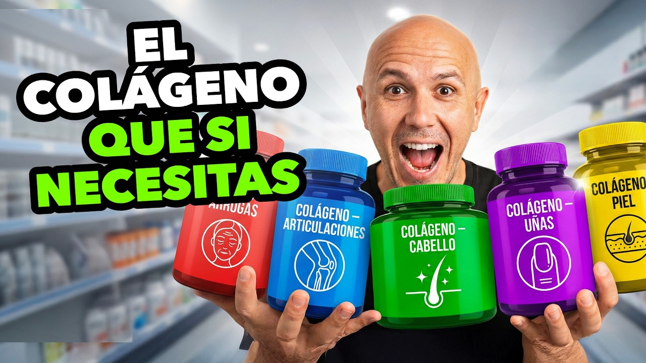 Nunca Eliminarás las ARRUGAS Si Tomas COLÁGENO Así | Error MASIVO Que Cometen Las Personas