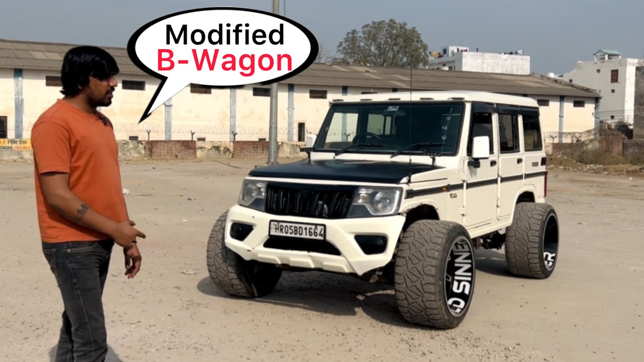 Bolero Neo का इंजन 🚂 लगा दिया 6 लाख की Modified Bolero first time in india 