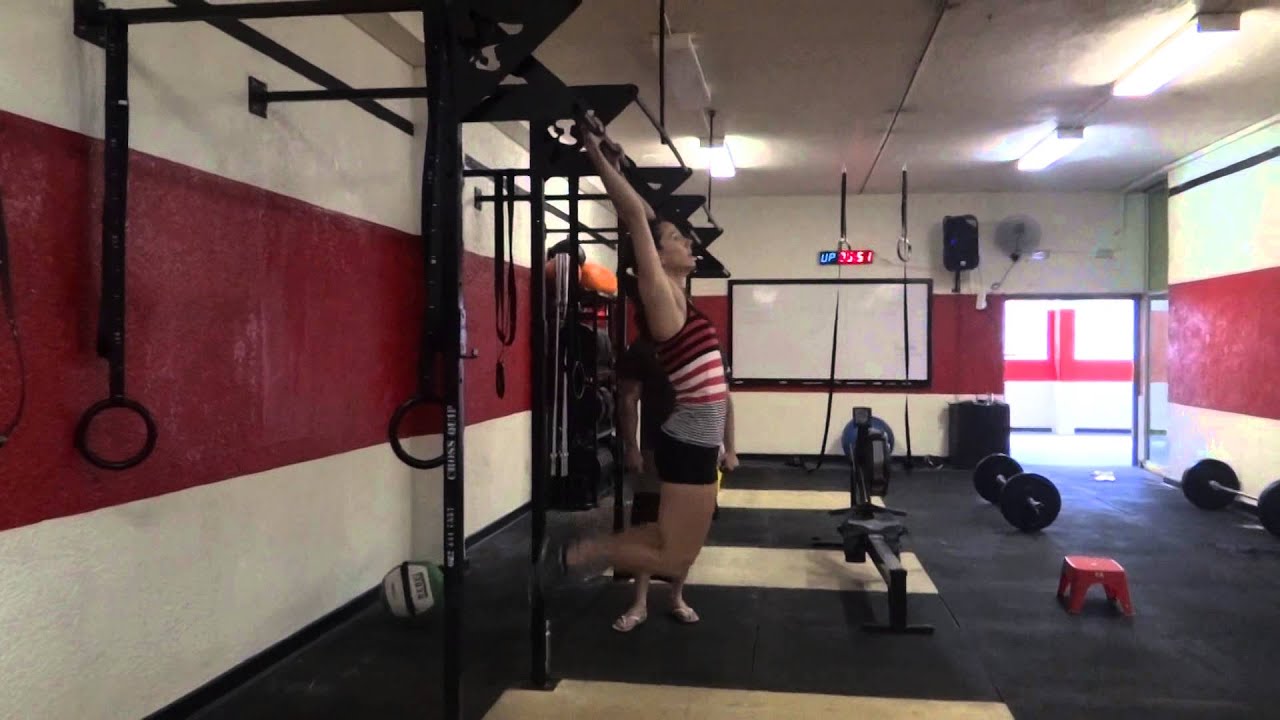 Odette Calitz Open workout 14.4