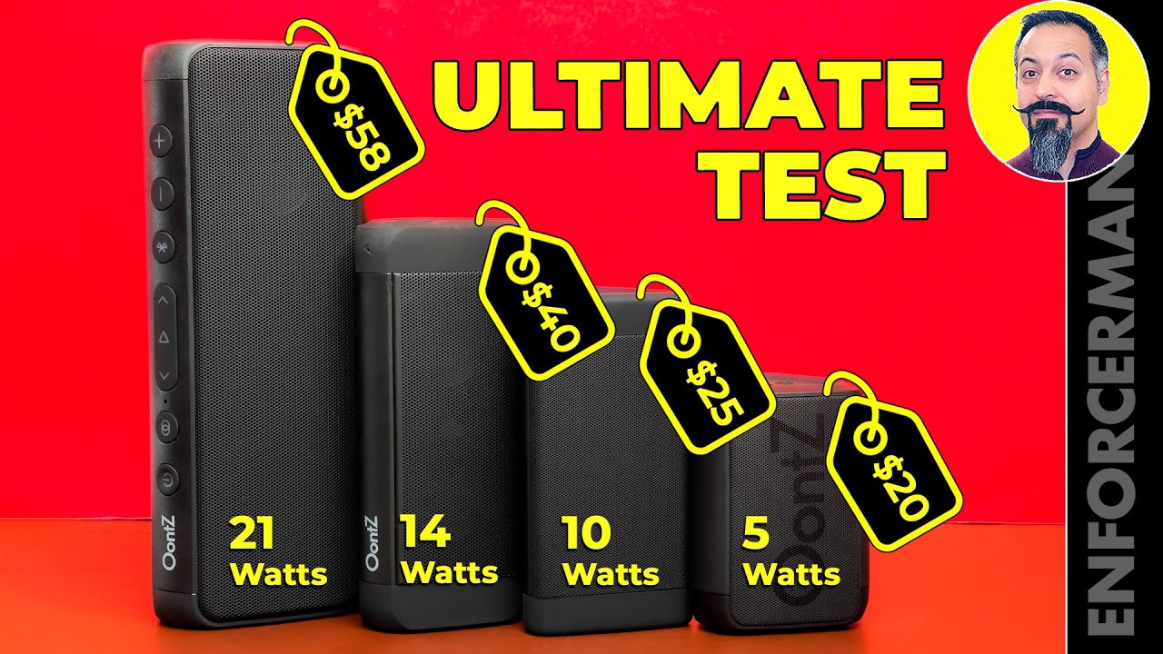ULTIMATE OONTZ BT SPEAKER COMPARISON W/ SOUND TEST - Angle Solo, Angle 3, Angle 3 Ultra, Angle 3 Pro