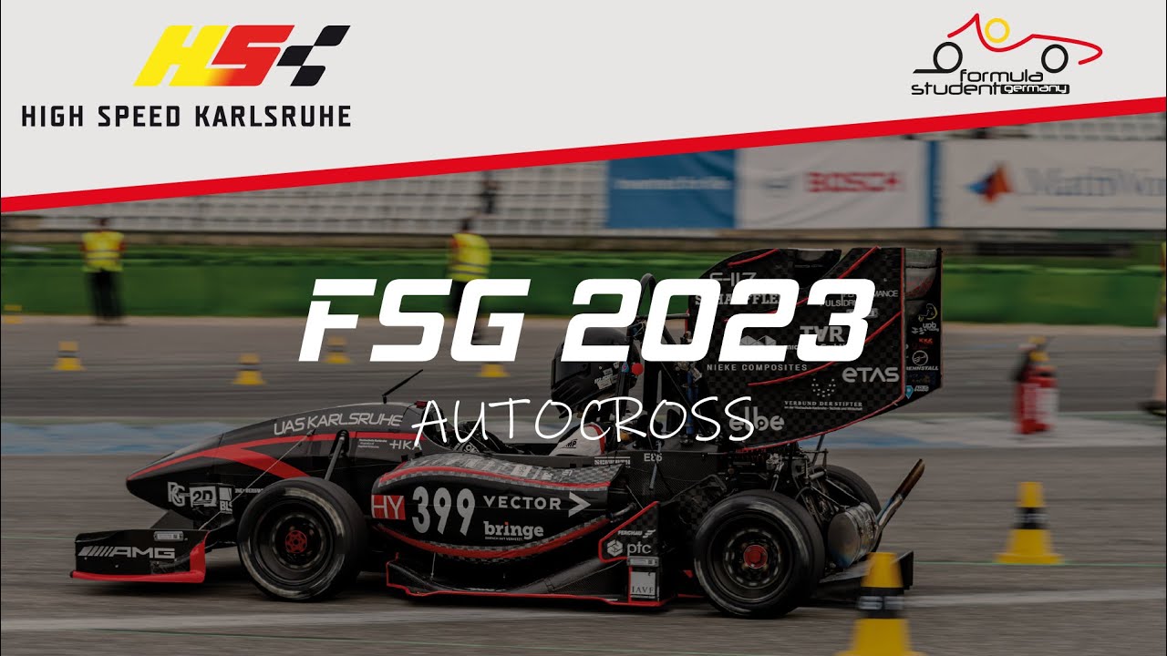 Formula Student Germany 2023 | 1st Place AutoX | High Speed Karlsruhe