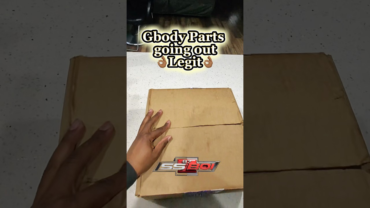 My WORD is BOND! Gbody parts going out📦 @GeezyBBE ​ on the decals👌🏾 #fyp #legit #YTshorts