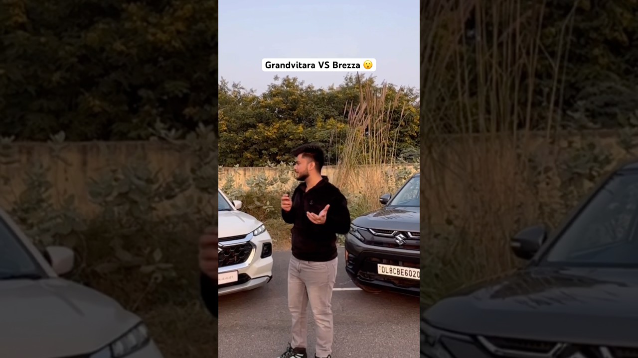 Which one is best ?? Brezza Vs Grand Vitara 😮