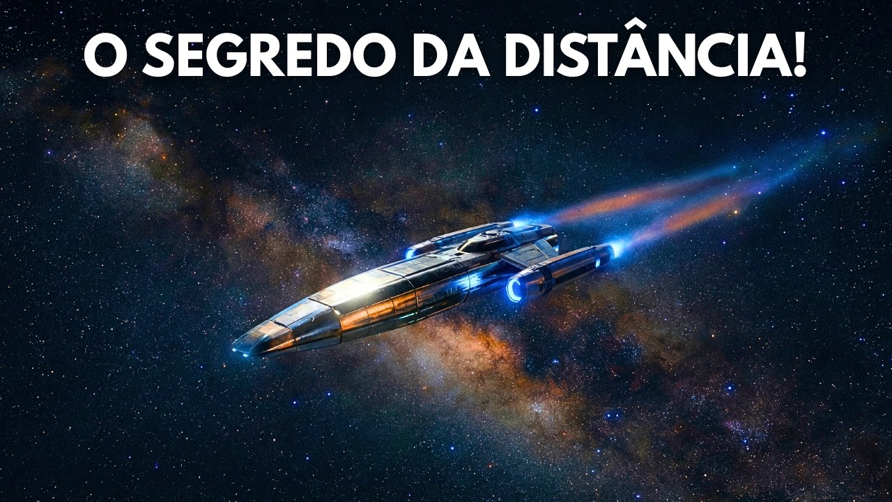 Quanto tempo realmente levaria uma viagem de um ano-luz para os humanos?