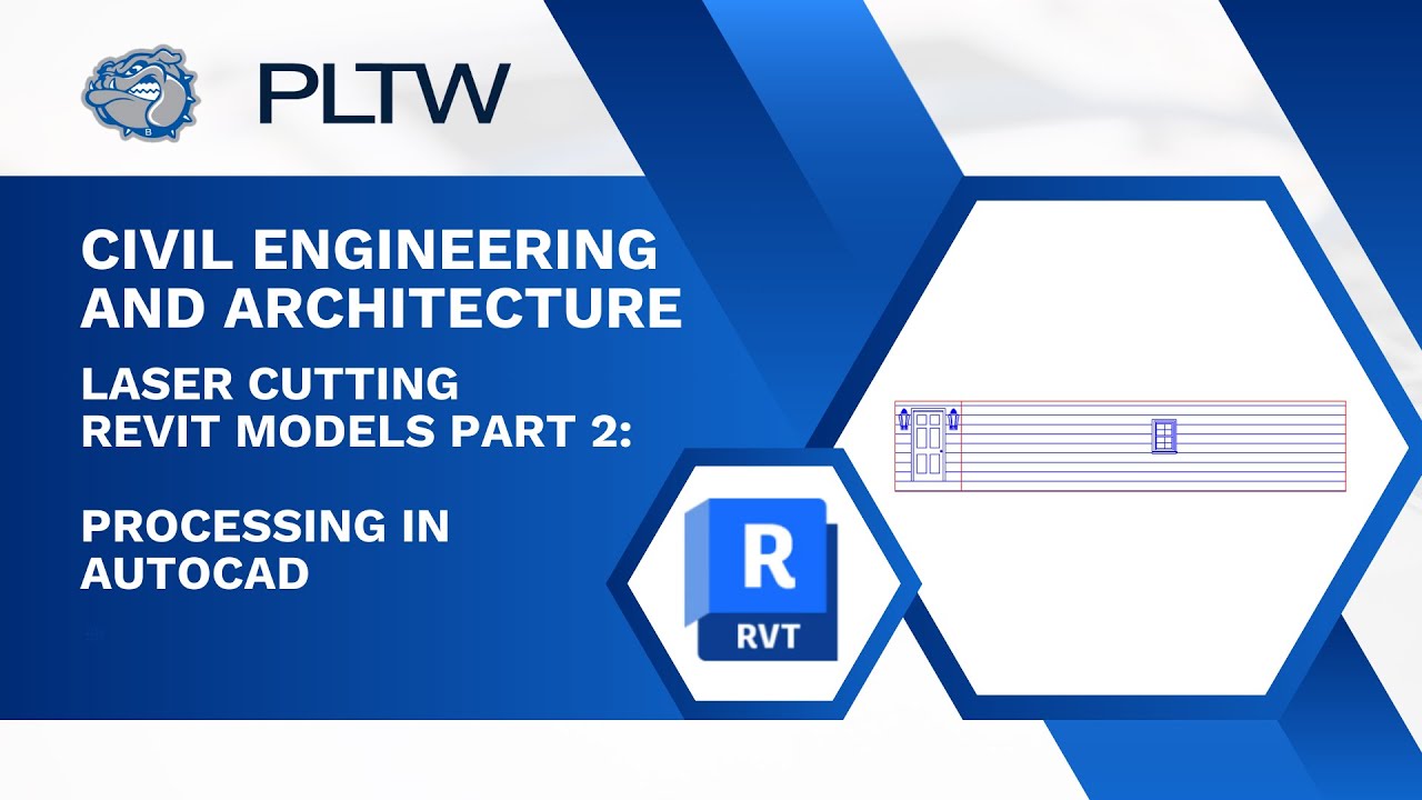 Лазерная резка моделей Revit. Часть 2: Обработка в AutoCAD.