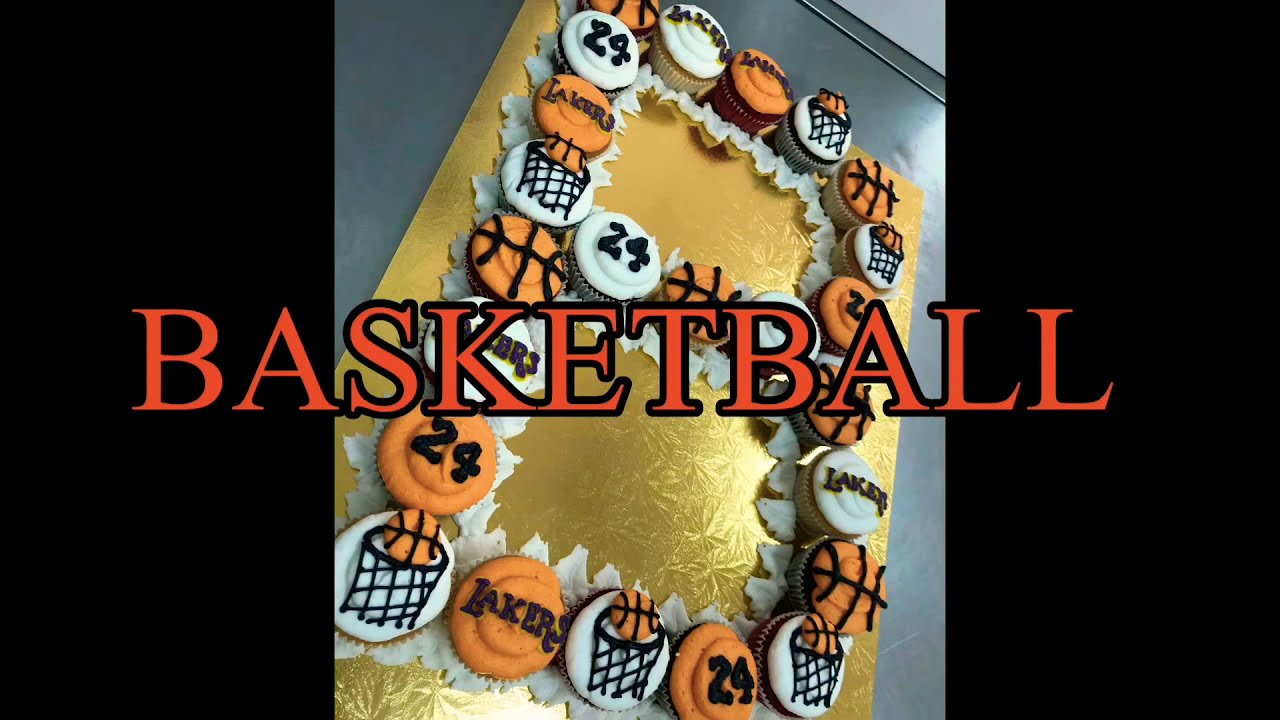 How to make basketball cupcakes | cupcake decorating ideas