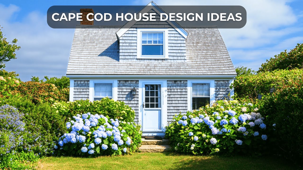 Maximum Coastal Charm: Stunningly Beautiful Cape Cod House Design Ideas!