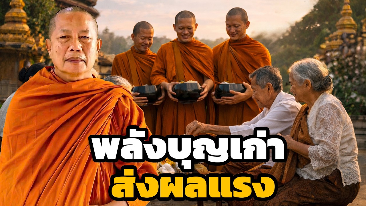 พลังบุญเก่าส่งผล ธรรมะคลายทุกข์ พระมหาบุญช่วย ปัญญาวชิโร 5