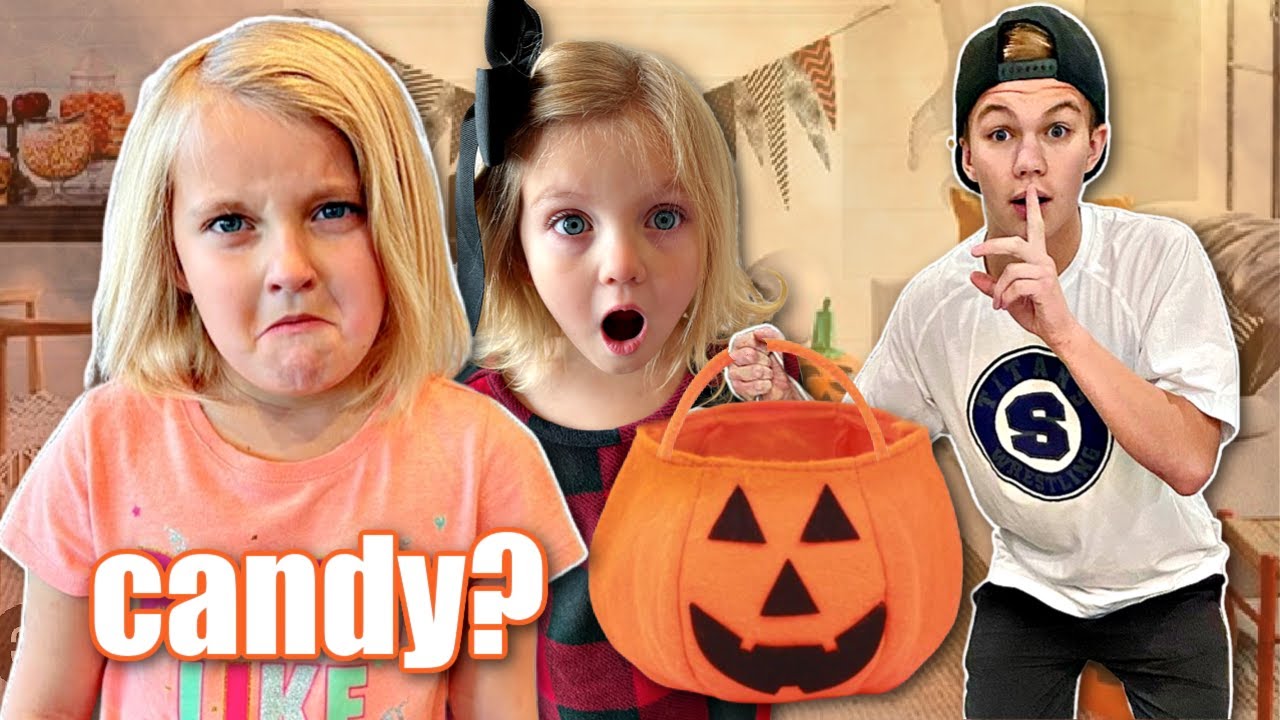 Our PARENTS ATE all of our HALLOWEEN CANDY!