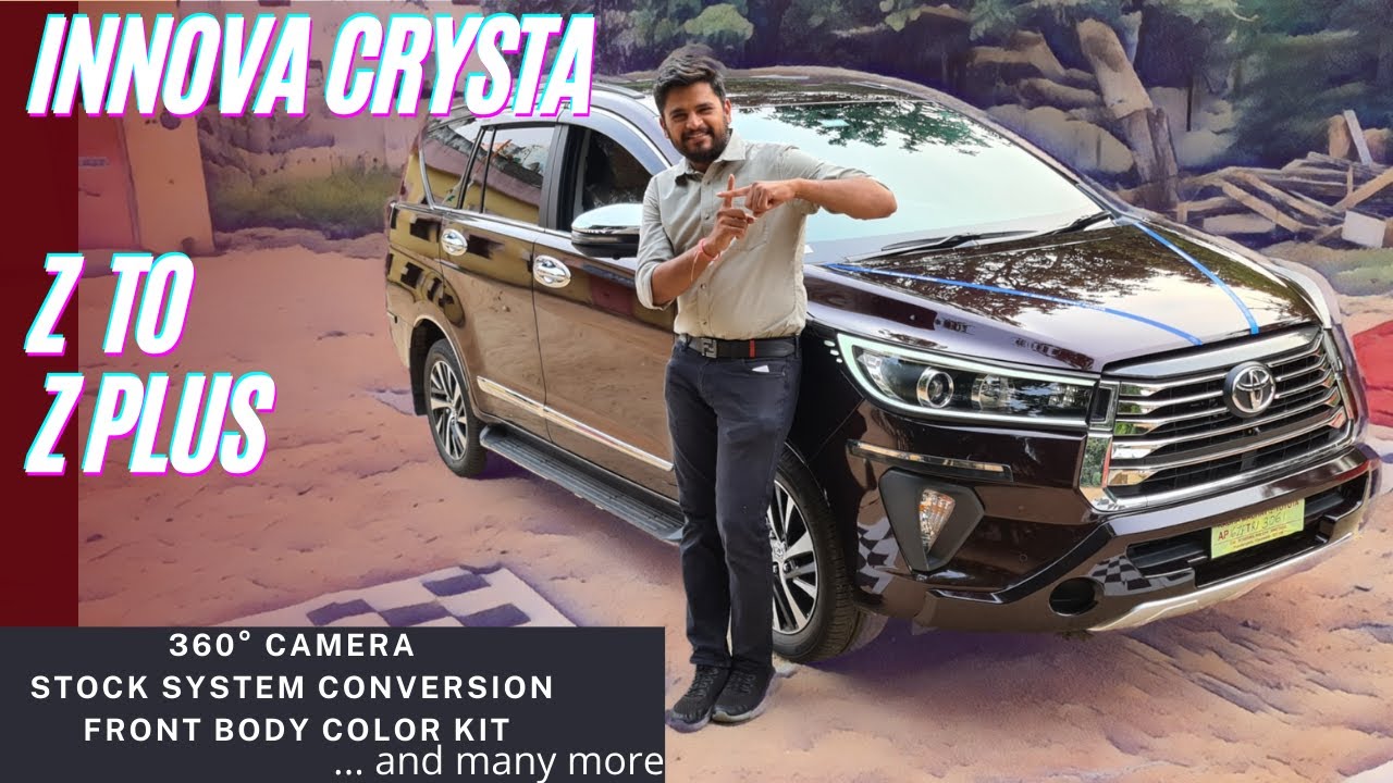 INNOVA CRYSTA Z TO Z+ || 360 CAMERA || SMART PLAYER CONVETOR & MANY MORE #9550010888