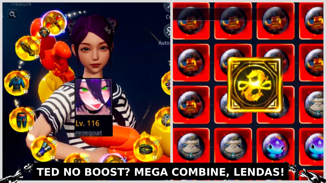 TED NO BOOST? MEGACOMBINE PET, O LENDAS VEIO? - MIR4