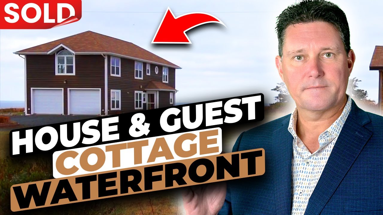 (SOLD) 7320 Northside Road Lakeville PEI Main House and Guest Cottage Waterfront Oceanfront rental