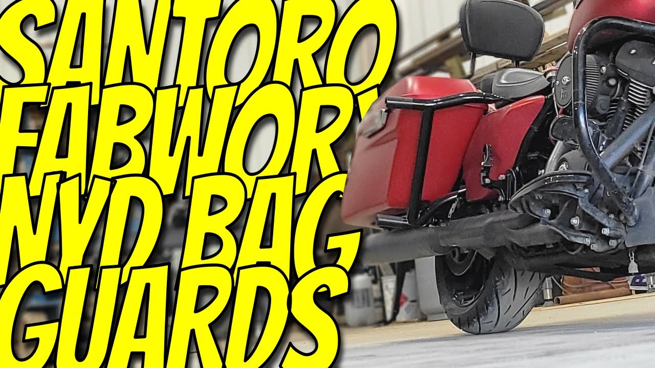 Santoro Fabworx - Not Yo Daddy's Bag Guards - Harley Davidson Road Glide Special Install