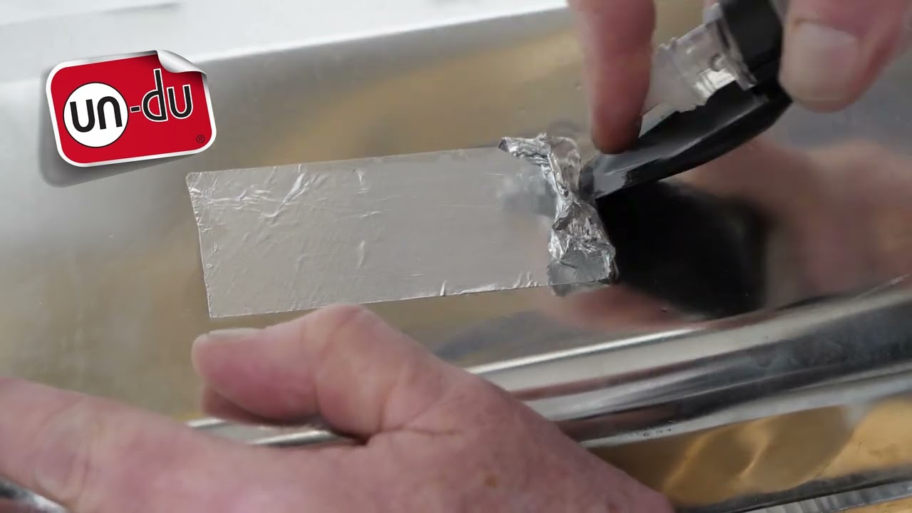 How to remove HVAC tape using un-du® remover.