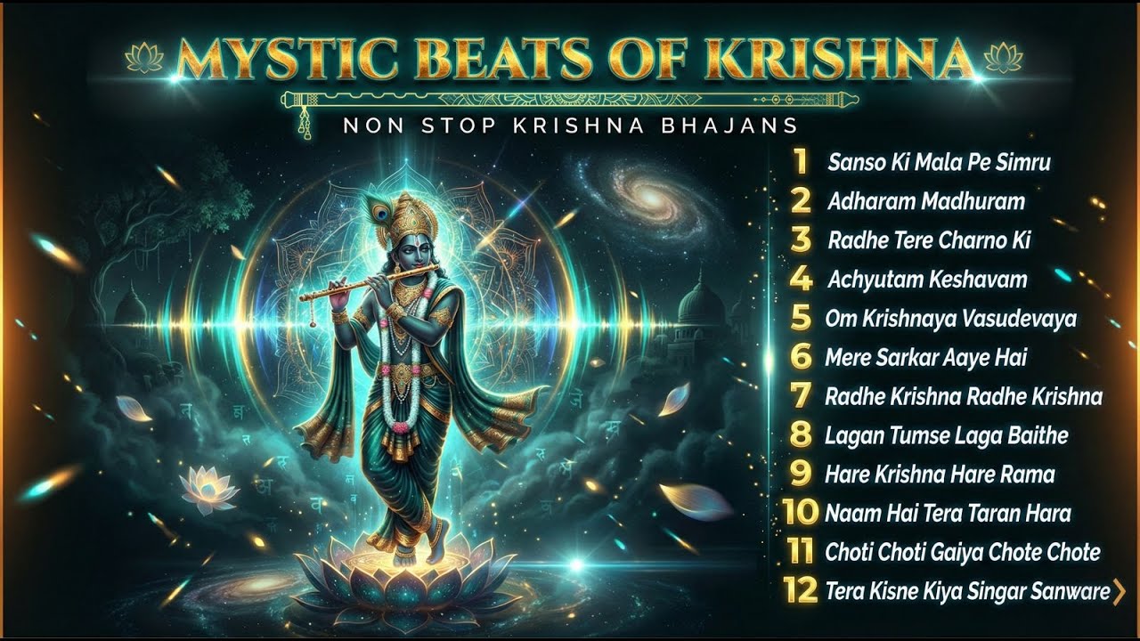 Radha Krishna Bhajan Jukebox 2026 | 12 Nonstop Bhajans | Man Ko Shanti Mile