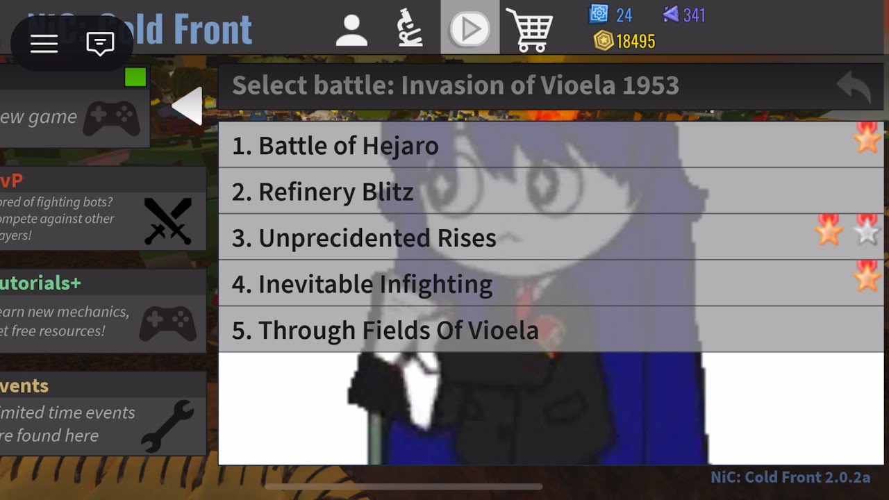 NIC cold front 2.0.2 Invasion of Vioela 1953 map 2