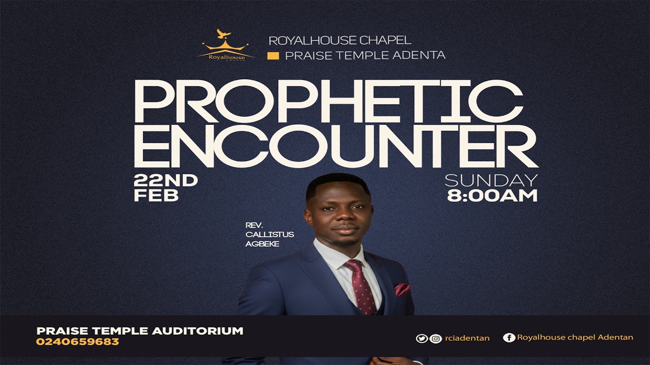Prophetic Encounter with Rev Callistus Kafui Agbeke