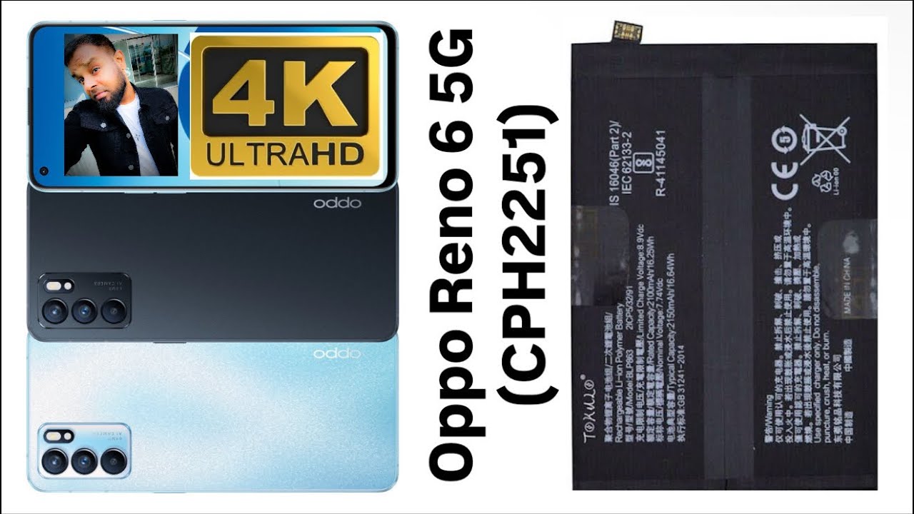 Oppo Reno 6 5G Battery Replacement (CPH2251)
