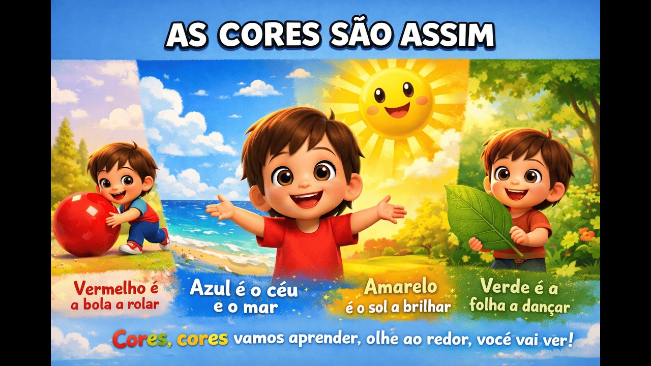 🎨✨ AS CORES SÃO ASSIM ✨🎨
