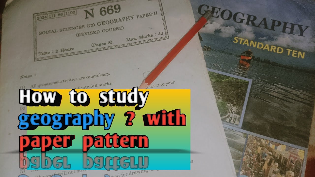 Maharashtra Board Geography Paper Pattern 2026 | Full Analysis by Student