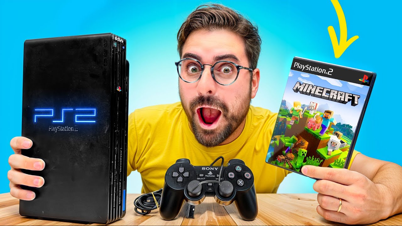 Una PLAYSTATION 2 di 24 ANNI FA può avviare MINECRAFT?