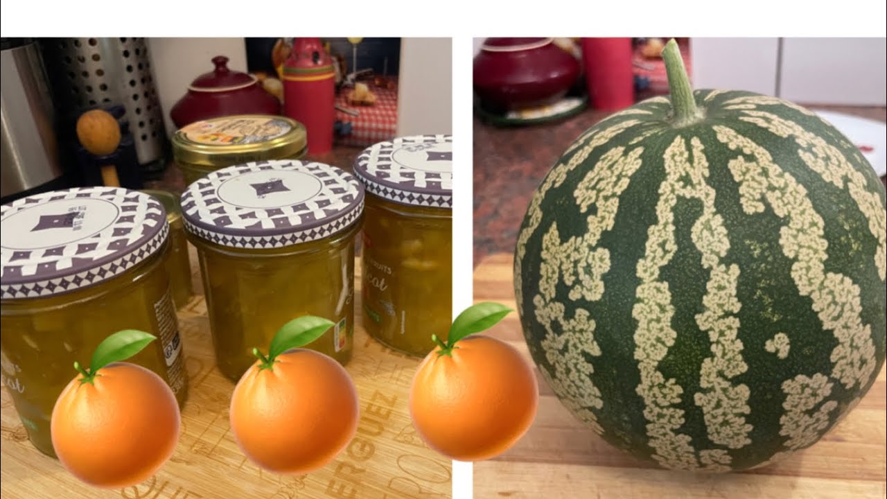 Vous n’avez pas essayé la confiture de pastèque, elle est très savoureuse #recette#confiture