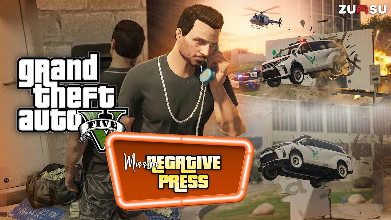 This GTA V Mission Is INSANE 😳 | Negative Press